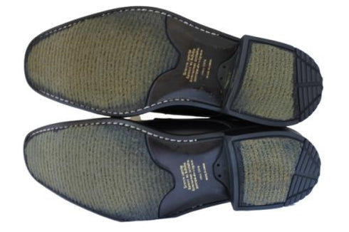 【KANEKA designo5023 ブラック】幅広4E スワールトゥビジネスシューズ